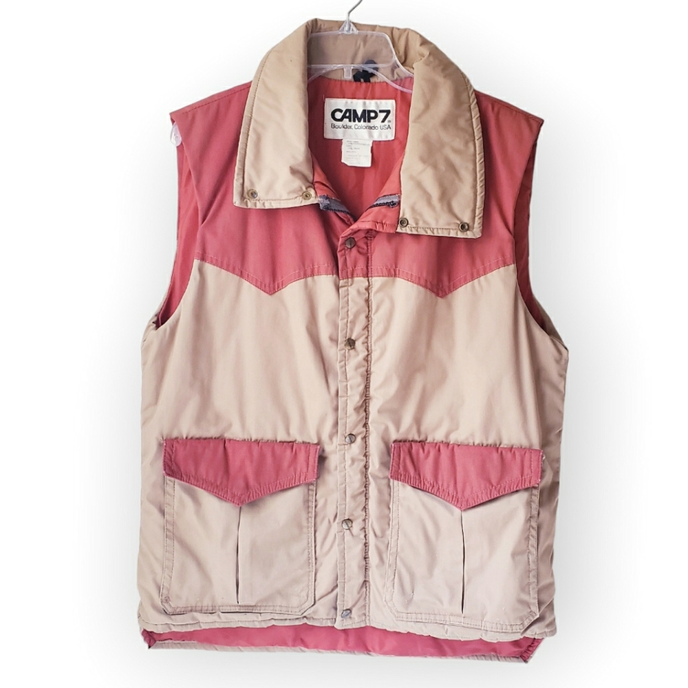 Vintage Camp 7 Boulder Colorado Vest